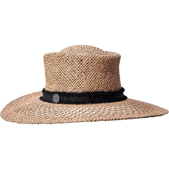 Hurley Women\'s Straw Hat - Santa Rosa Lightweight Wide Brim Panama Straw Sun Hat main image 5